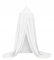 Pościel dla dzieci - BALDACHIM WISZĄCY DZIECIĘCY NA ŁÓŻKO łóżeczko biały namiot 56x230x450cm - miniaturka - grafika 1