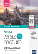 Pomoce naukowe - NOWA Teraz matura. Język angielski. Arkusze maturalne z cyfrowym wspomaganiem. Poziom podstawowy. Do matury 2024 nauki - miniaturka - grafika 1