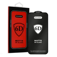 Szkła hartowane na telefon - Hartowane szkło Tel Protect Full Glue 6D Matte do Iphone 11 Pro Czarne - miniaturka - grafika 1
