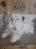Maskotki i pluszaki - Rappa Pluszowa realistyczna maskotka Kot Perski biały leżący 30 cm - miniaturka - grafika 1