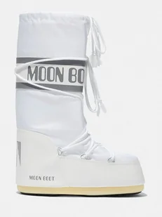 Moon Boot Kozaki zimowe "Icon" w kolorze białym - Kozaki damskie - miniaturka - grafika 1