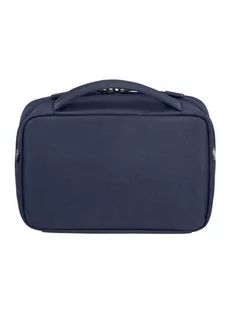 Kosmetyczka Samsonite StackD Toilet Kit Weekender - navy - Kosmetyczki, organizery i kuferki - miniaturka - grafika 3