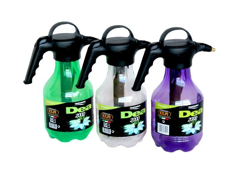 Opryskiwacz ciśnieniowy VOLPI DEA 2000 z przezroczystym zbiornikiem PET 2L