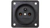 Gniazdka elektryczne - Integro Flow Gniazdo pojedyncze z/u 16A 250V antracyt 961852505 - miniaturka - grafika 1