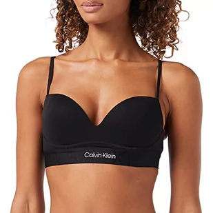 Calvin Klein Damska biustonosz Push Up (Wf), czarny, 36C, Czarny, 80C - Biustonosze - miniaturka - grafika 1