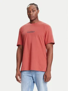 Quiksilver T-Shirt EQYZT08174 Czerwony Regular Fit - Koszulki męskie - miniaturka - grafika 1