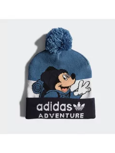 Czapki dla dzieci - adidas Czapka Beanie HK4925 Niebieski - grafika 1