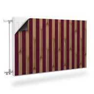 Dekoracje domu - Mata Magnetyczna Na Grzejnik Lamele 3D Imitacja Drewna 100cm x 60cm - miniaturka - grafika 1