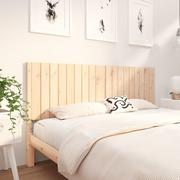 Inne meble do sypialni - Lumarko Wezgłowie łóżka, 185,5x4x100 cm, lite drewno sosnowe - miniaturka - grafika 1