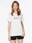 Koszulki i topy damskie - Roxy T-Shirt Noon Ocean ERJZT05490 Biały Regular Fit - miniaturka - grafika 1