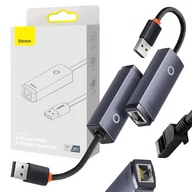 Adaptery i przejściówki - Baseus Adapter USB RJ-45 Lite Series WKQX000013 - miniaturka - grafika 1