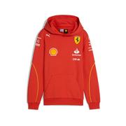 Bluzy dla chłopców - Bluza dziecięca Hoody Team Ferrari F1 2024 - miniaturka - grafika 1