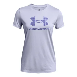 Damska Koszulka z krótkim rękawem UNDER ARMOUR UA TECH BL HD SS 1383091-539 – Fioletowy - Koszulki i topy damskie - miniaturka - grafika 1