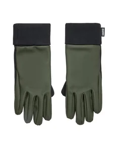 Rains Rękawiczki 16720 Zielony - Rękawiczki - miniaturka - grafika 1
