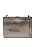 Torebki damskie - Calvin Klein Torebka Ck Night Square Crossbody_Shiny K60K612793 Srebrny - miniaturka - grafika 1