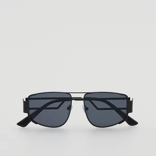 Okulary przeciwsłoneczne - Reserved Reserved - Okulary przeciwsłoneczne - Czarny - grafika 1