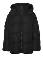 Kurtki damskie - Vero Moda Kurtka zimowa "Nio" w kolorze czarnym - miniaturka - grafika 1