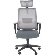 Fotele i krzesła biurowe - Fotel Obrotowy Pracowniczy Arsen Halmar Popielaty - miniaturka - grafika 1