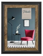 Ramki na zdjęcia - Ramka na zdjęcie 15x20 czarna klasyczna Loft - miniaturka - grafika 1