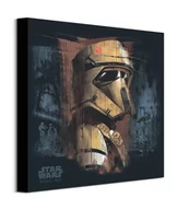 Obrazy i zdjęcia na płótnie - Star Wars Rogue One SCARIF Trooper Black - obraz na płótnie - miniaturka - grafika 1