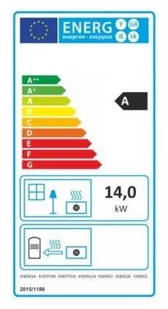 Piec piecyk kominek stalowy na drewno 14kW - spełnia anty-smogowy EkoProjekt 48280251 - Piece wolnostojące - miniaturka - grafika 3