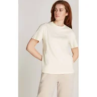 Koszulki i topy damskie - Calvin Klein T-shirt HERO LOGO | Regular Fit - miniaturka - grafika 1