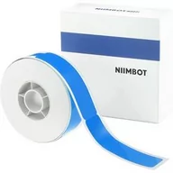 Papier do drukarek - Papierowa taśma ciągła Niimbot na kabely RXL 12,5x109mm 65ks pro D11 a D110 (A2K18638501) Niebieski - miniaturka - grafika 1