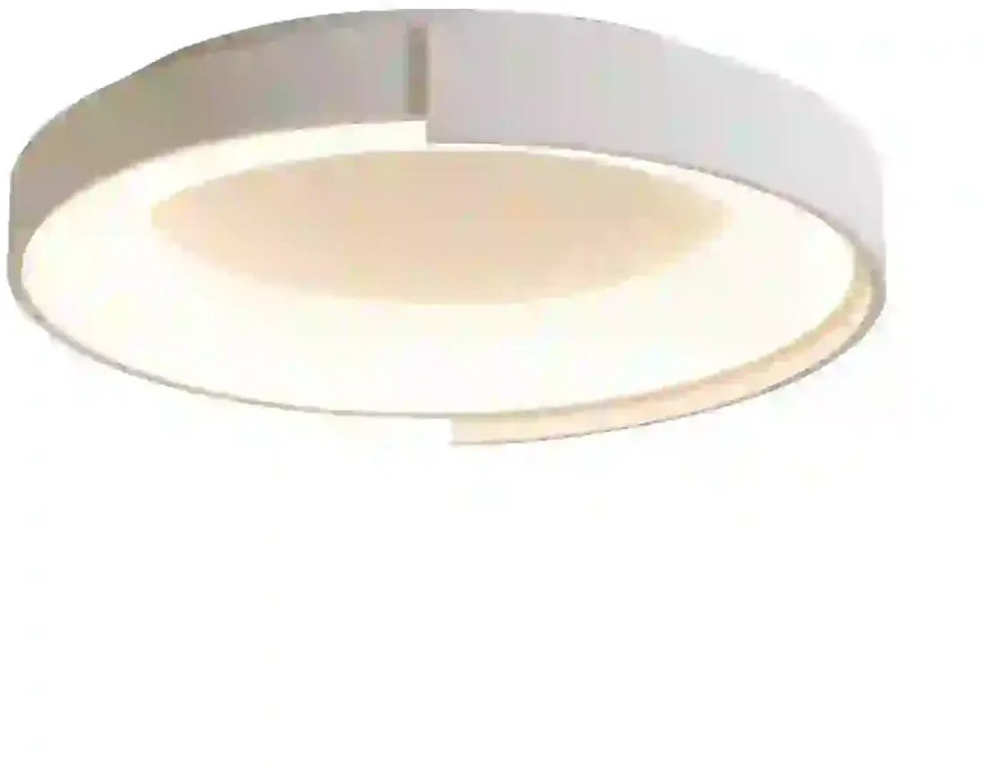 Lampa sufitowa MAXlight Owalny plafon ARUBA biały C0284 1xLED 52W 3000K do sypialni