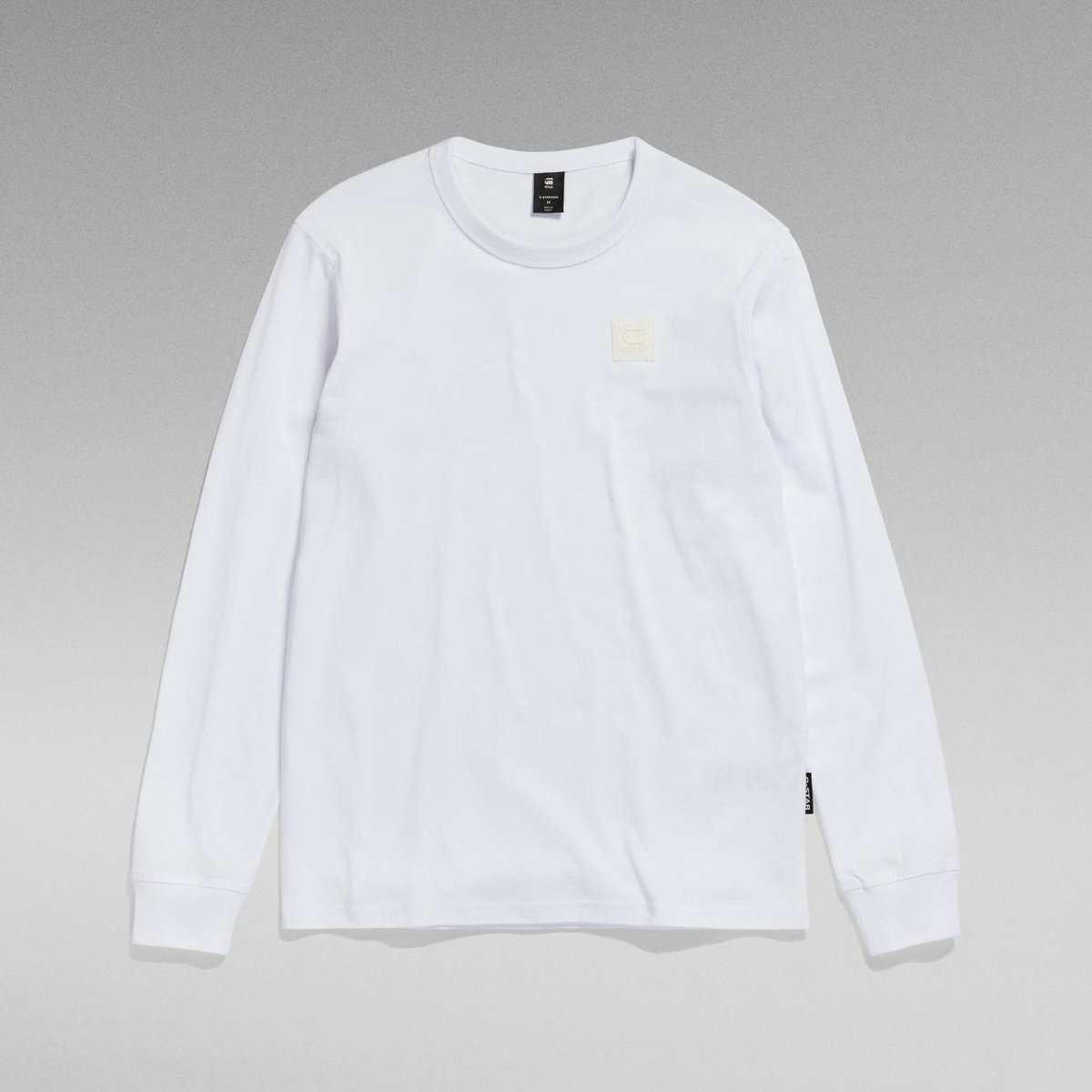 t-shirt uomo g-star f23455-c336 premium base 110 white