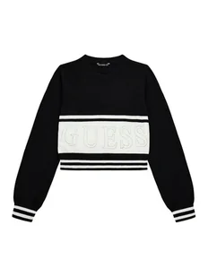Guess Sweter 164771 Czarny Classic Fit - Swetry dla chłopców - miniaturka - grafika 1