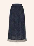 Spódnice - More & More Spódnica Z Siateczki blau - miniaturka - grafika 1