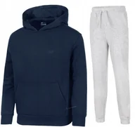 Dresy męskie - 4F OCIEPLANY DZIEWCZÄCY DRES KOMPLET BLUZA SPODNIE / rozm 134 - miniaturka - grafika 1