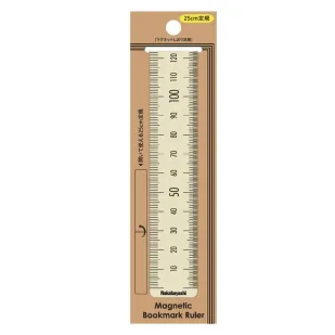 Zakładka magnetyczna do książek 25cm kość słoniowa - Nakabayashi - Zakładki do książek - miniaturka - grafika 1