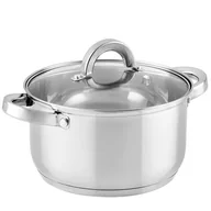 Garnki - Garnek ze stali nierdzewnej z pokrywką Florina Claude 14 cm 1,25 l - miniaturka - grafika 1