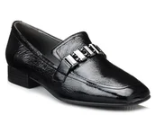 Półbuty damskie - Półbuty damskie lordsy skórzane lakierowane eleganckie Caprice 24205-39 - miniaturka - grafika 1