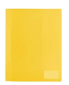 Teczki i skoroszyty - Herma Schnellhefter A4 gelb transluzent PP 3St 19488 - miniaturka - grafika 1