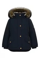 Kurtki i płaszcze dla dziewczynek - NAME IT Nmfmarlin parka dziewczęca kurtka Pb, czarny, 80 cm - miniaturka - grafika 1