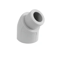 Akcesoria hydrauliczne - Kolano PP nyplowe 45st 40mm - miniaturka - grafika 1