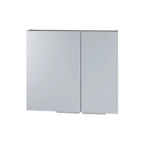 Szafka łazienkowa wisząca z lustrem Devo Vena Arte 2.0 80 cm prawa grey nordic wood VA2-SWL2DP80-F109L65 - Szafki łazienkowe - miniaturka - grafika 1