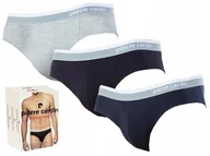 Majtki męskie - Slipy MĘSKIE bawełniane PIERRE CARDIN - 3pak r.XXL - miniaturka - grafika 1