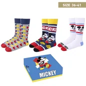Dekoracje domu - Kemis - House of Gadgets, Skarpetki Myszka Mickey 3 pary rozmiar 36-41 - miniaturka - grafika 1