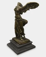 Figurki dekoracyjne - Uskrzydlona Nike z Samotraki Rzeźba z Brązu - miniaturka - grafika 1