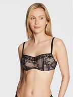 Biustonosze - Passionata Biustonosz balkonetka P49J10 Czarny - miniaturka - grafika 1