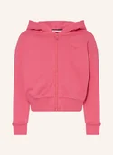 Bluzy dla dziewczynek - Tommy Hilfiger Bluza Rozpinana pink - TOMMY HILFIGER - miniaturka - grafika 1