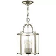 Lampy sufitowe - Elstead Lighting Gentry Wisząca HK-GENTRY-P-M-PN - miniaturka - grafika 1