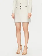 Spódnice - Morgan Spódnica mini 251-JABI Écru Slim Fit - miniaturka - grafika 1
