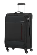 Walizki - American Tourister Heat Wave 4 kółka walizka na kółkach 68 cm, czarny (Jet Black), Einheitsgröße, Walizka na bagaż - miniaturka - grafika 1