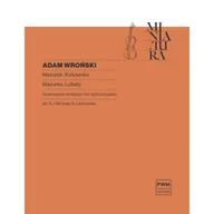 Podręczniki dla szkół zawodowych - Wroński Mazurek. Kołysanka na skrzypce i fortepian - miniaturka - grafika 1