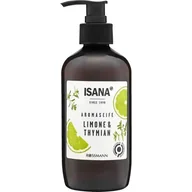 Mydła - ISANA Mydło w płynie z pompką Limonka & Tymianek 350 ml Nawilżające - miniaturka - grafika 1