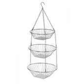 Kosze na owoce - Kela Kosz na owoce Loop, srebrny, 73x30 cm (KE-49552) - miniaturka - grafika 1